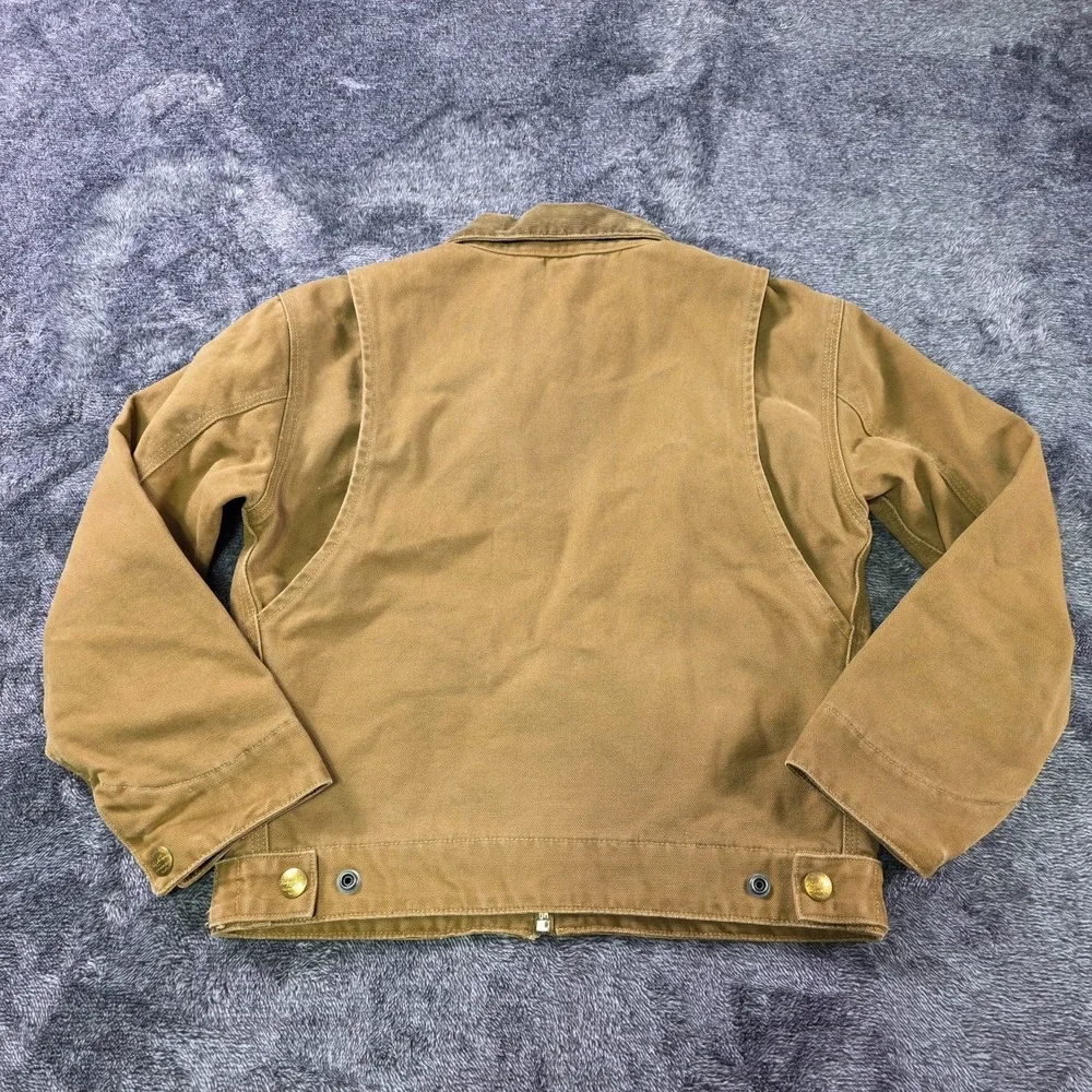 Ralph Lauren Polo Country Corduroy Collar Detroit Canvas Jacket Kids M 10-12